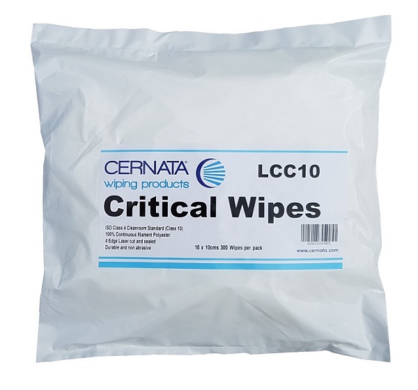 CERNATA� EXS Polyester Cleanroom Wipes 10x10cms Pack of 300